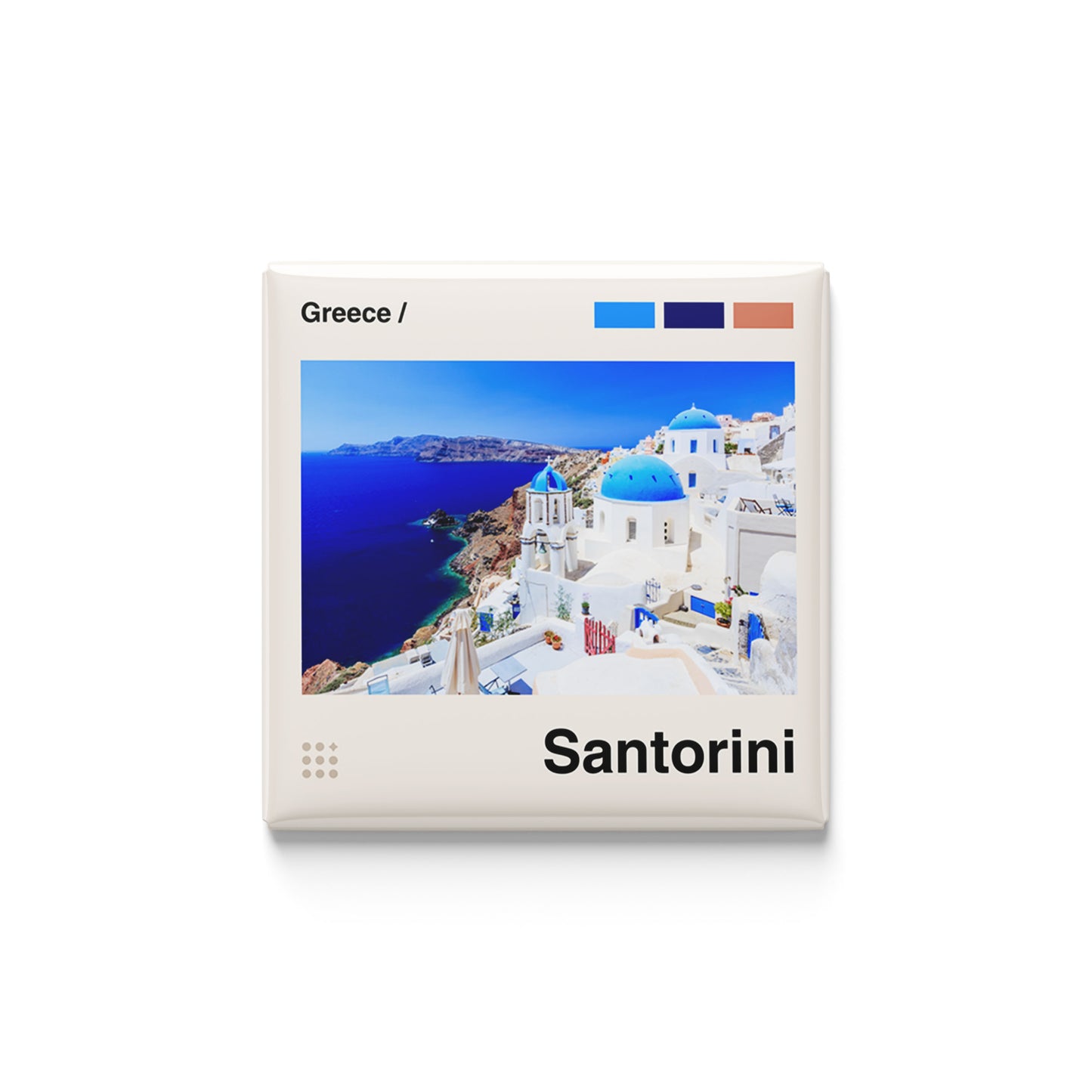 Santorini Magnet