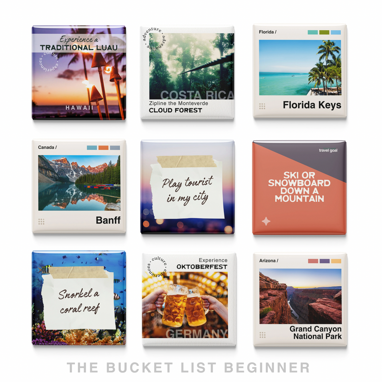 The Bucket List Beginner | Set of 9