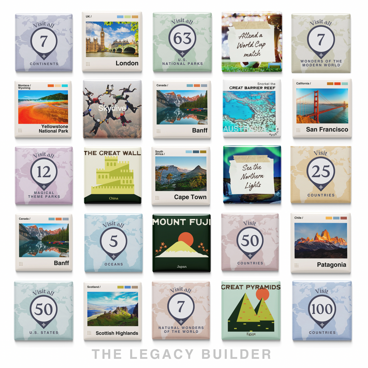 The Legacy Builder | Set of 25