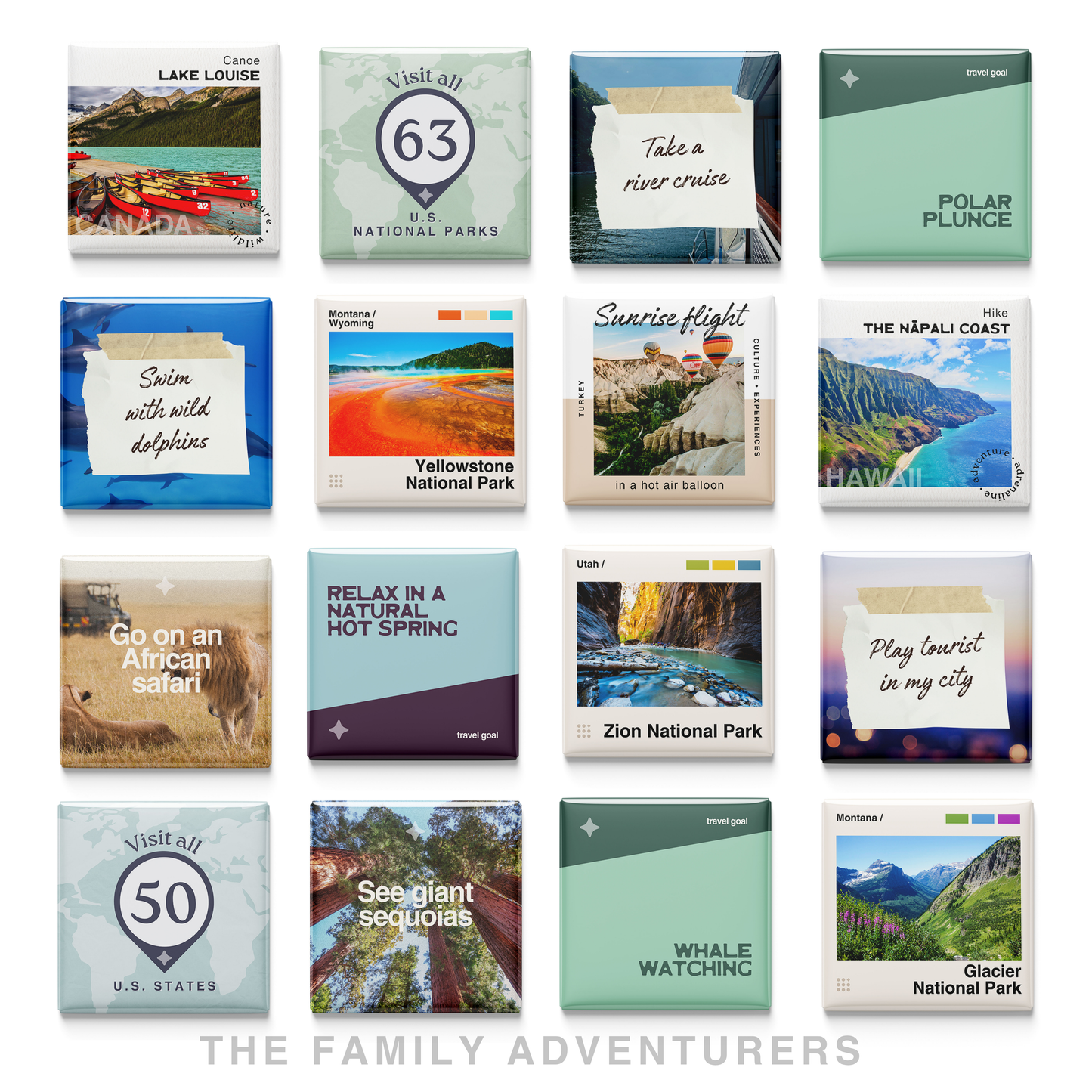 The Family Adventurers | Set of 16