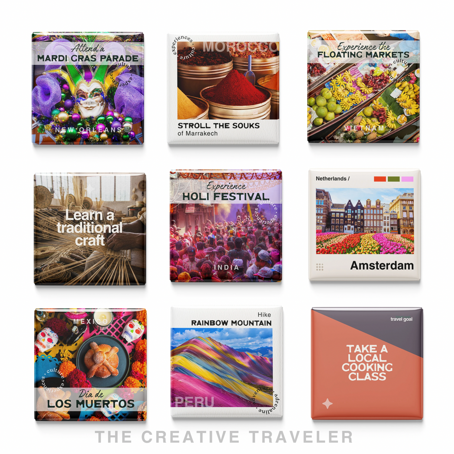 The Creative Traveler | Set of 9