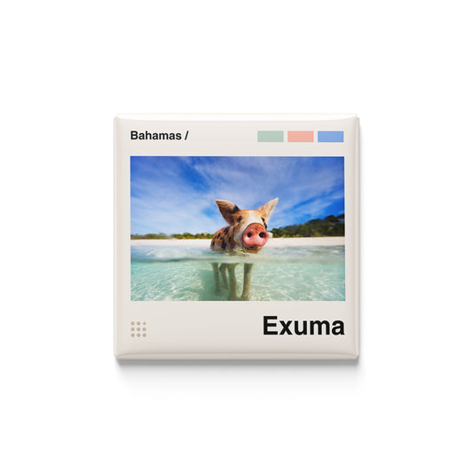 Exuma, Bahamas Magnet