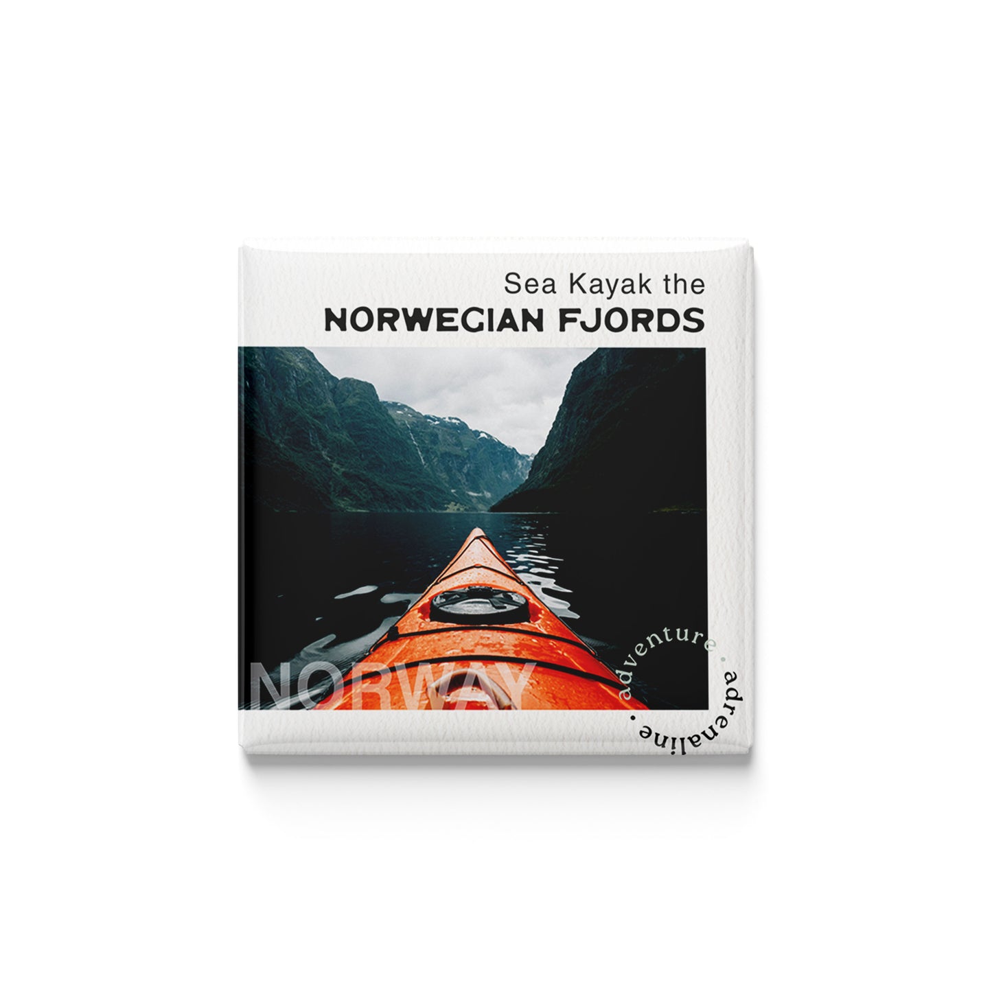 Kayak the Norwegian Fjords Magnet