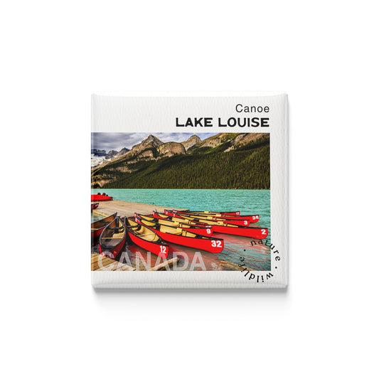 Canoe Lake Louise Magnet
