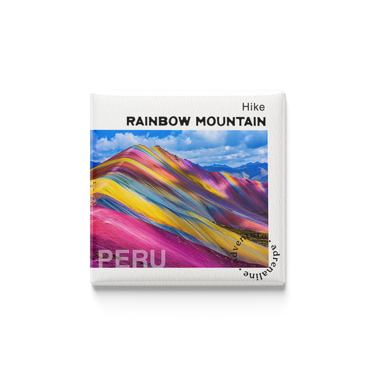 Hike Rainbow Mountain Magnet