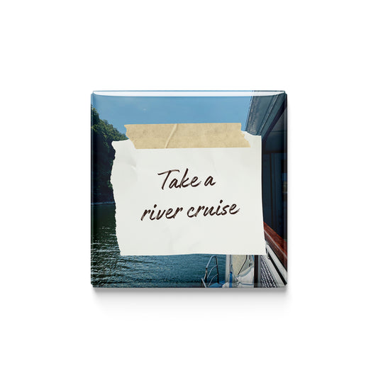 River Cruise Magnet