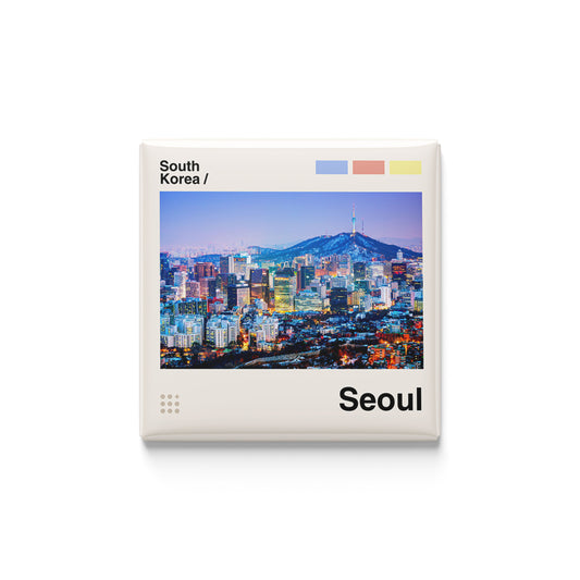 Seoul, South Korea Magnet