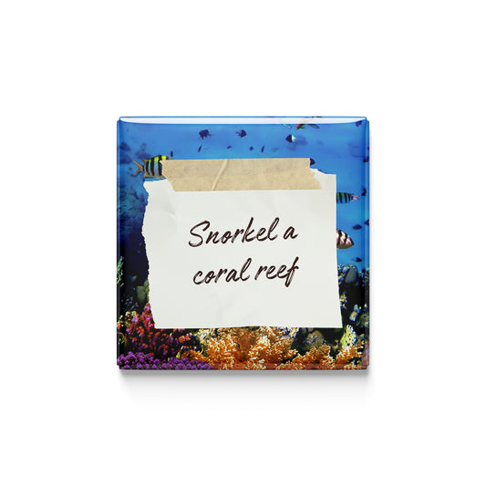 Snorkel a Coral Reef Magnet