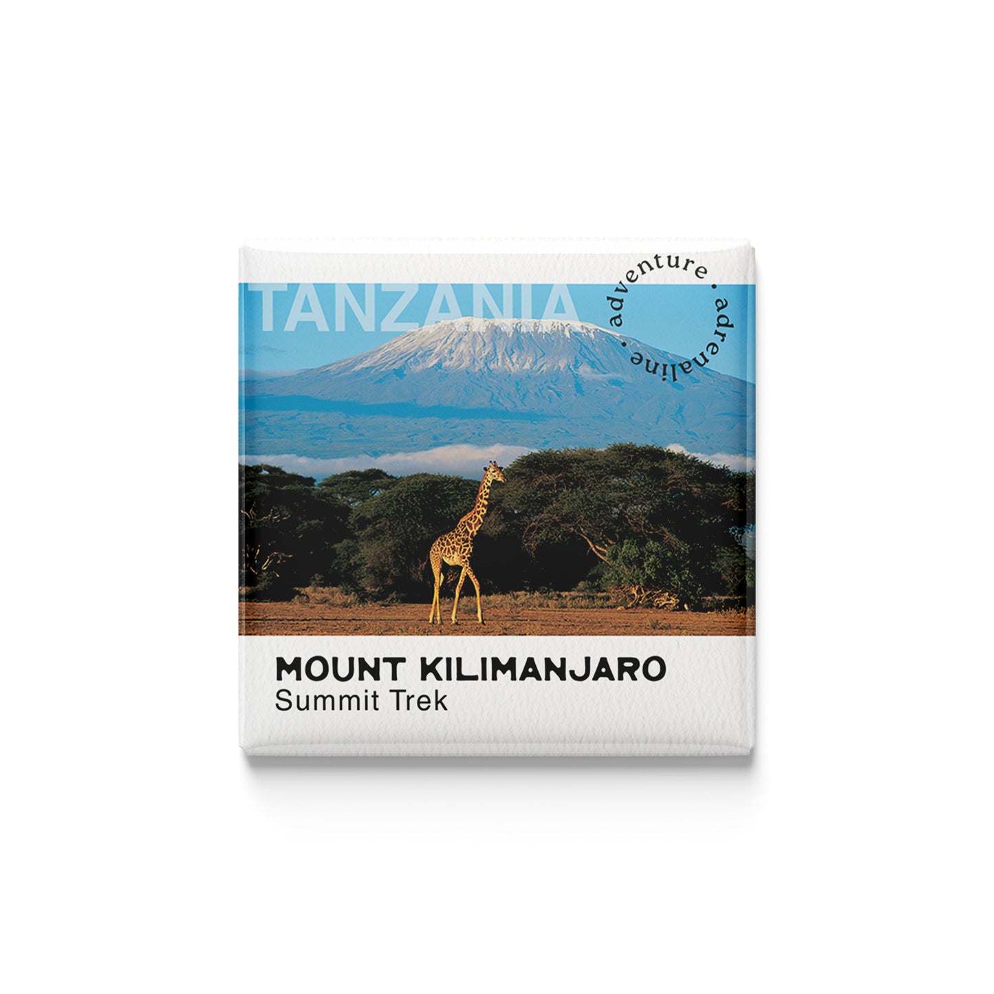 Summit Mount Kilimanjaro Magnet