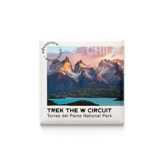 Hike the W Circuit in Torres del Paine Magnet